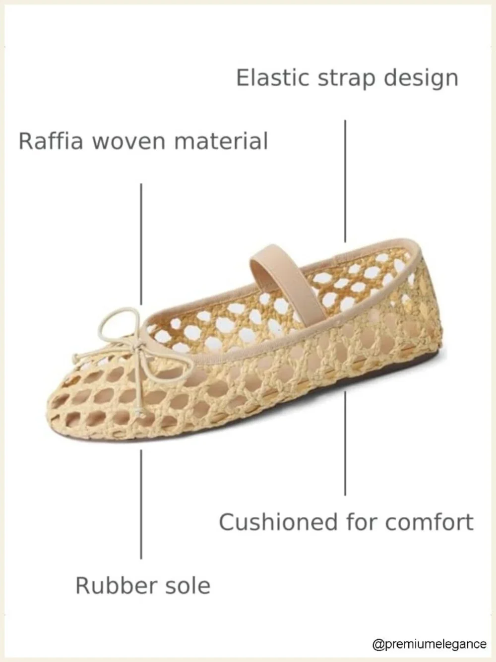 N/A chic raffia